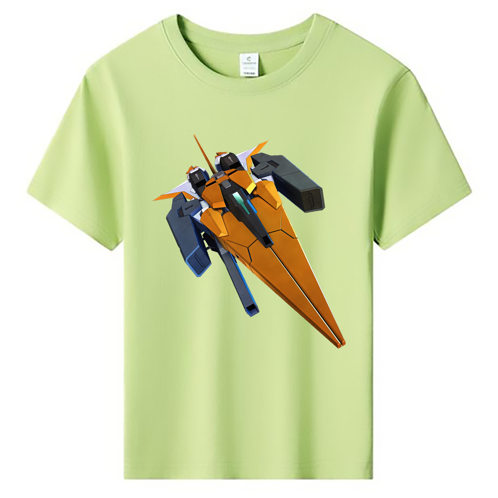 （画像用） 機動戦士ガンダム Mobile Suit Gundam 綿100％キッズTシャツ（フロントプリント）